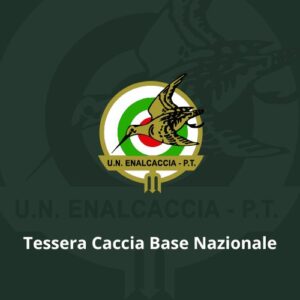 Tessera Caccia Base Nazionale 2025
